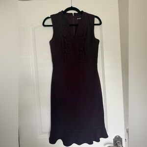 Karl Lagerfeld Deep Purple Mini Dress